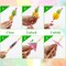 100PCS Flamingo Fruit Paper Straws,Disposable Plastic Drinking Straws,Tropical Hawaiian Beach Summer Pool Party Cocktail Decorations - Assorted Colors